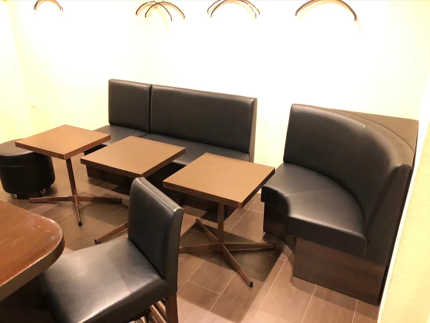 ボックス席が作れる程広くなりました。