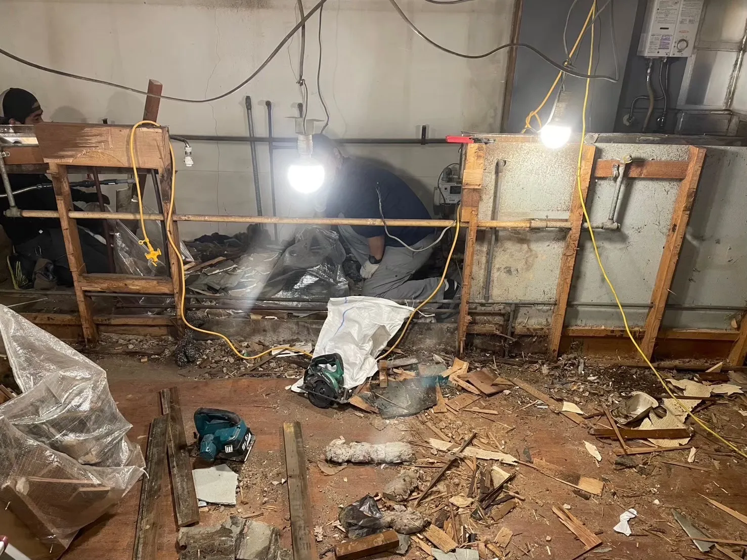 「2025年2月 都内店舗改修工事～解体～」