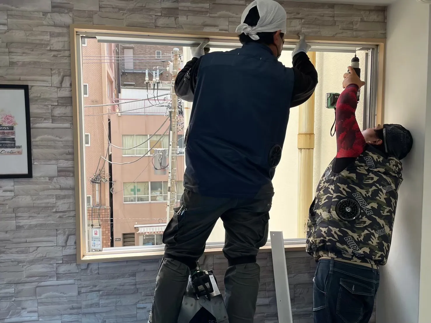 2024年8月  横浜市内ビル  窓リノベーション工事