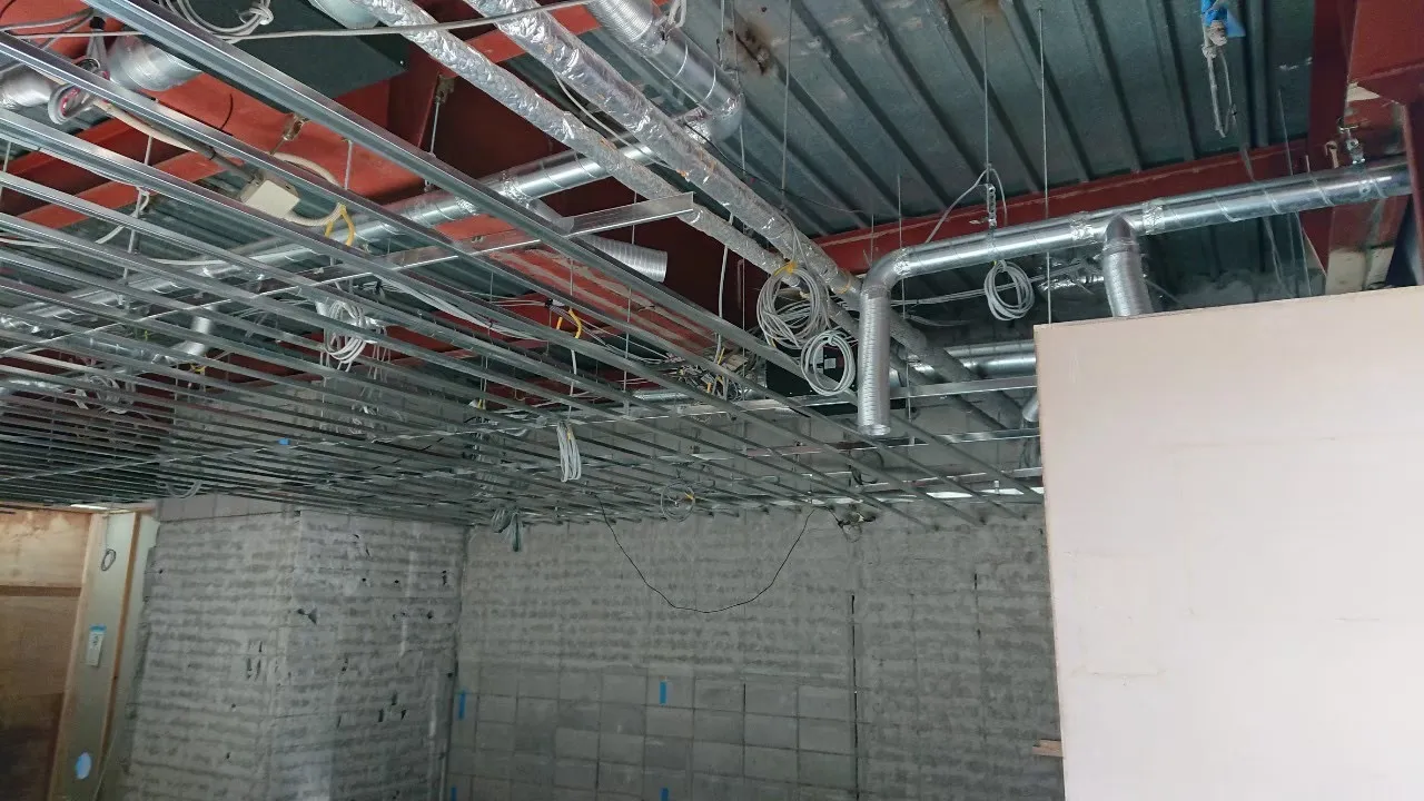 軽量材　下地組み2