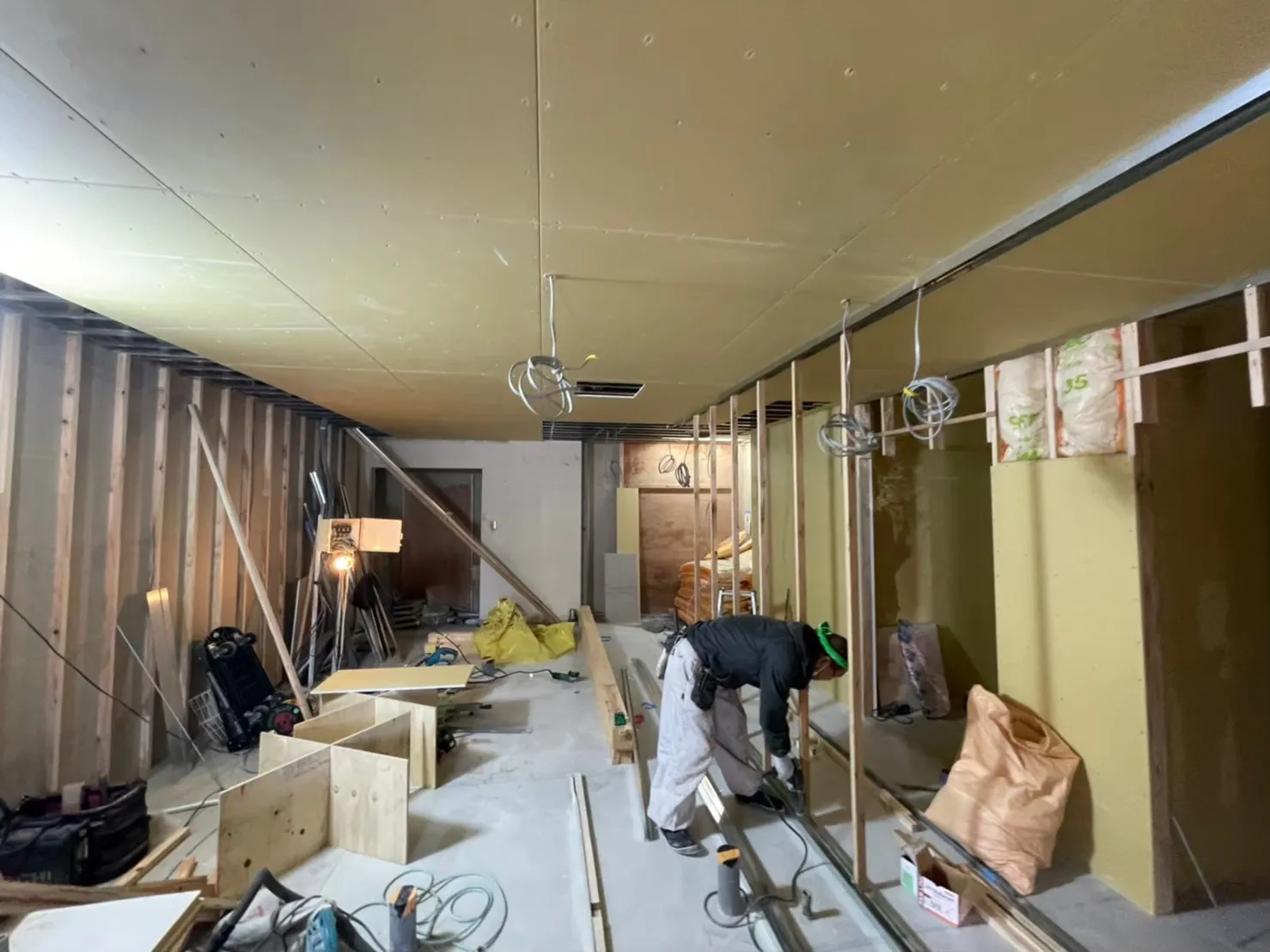 天井　石膏ボード張り3