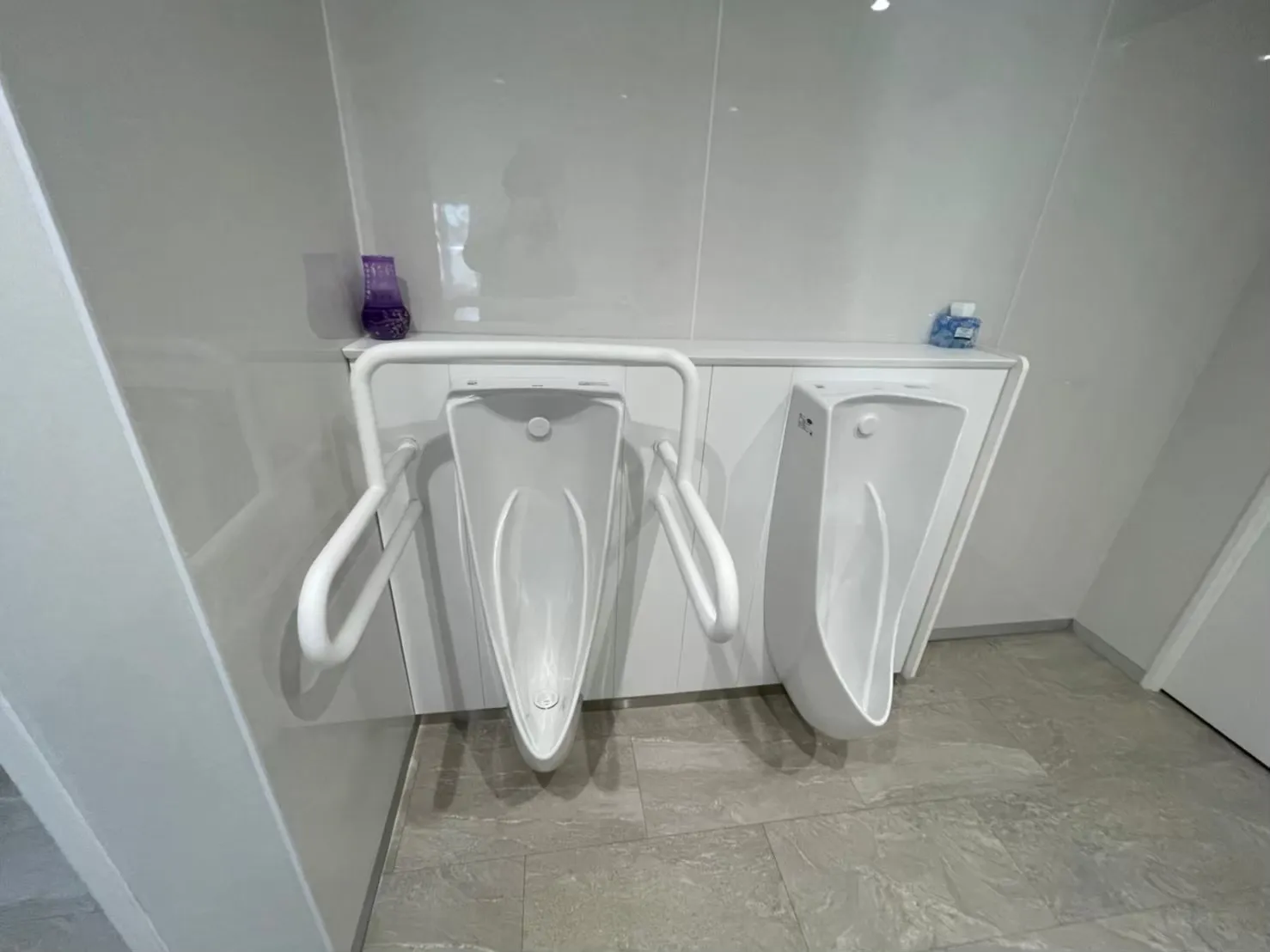 男子トイレ便器等　設置後