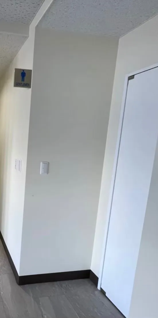 サインプレート設置　(男子)