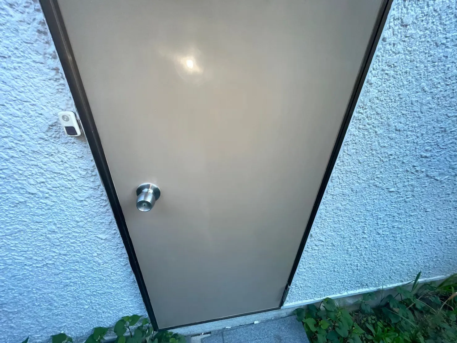 1F 勝手口　新規塗装後