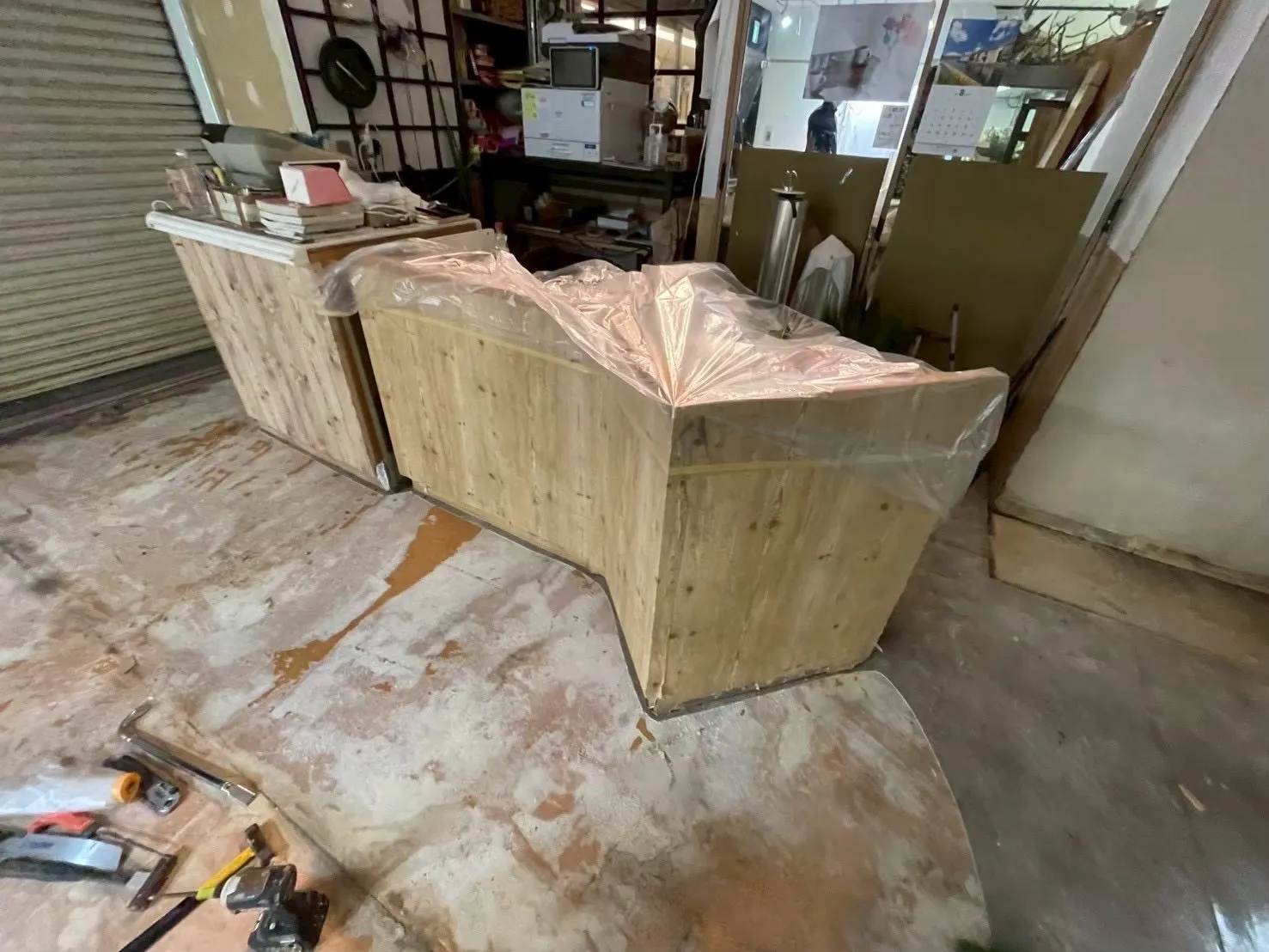 Before〜　　施工前