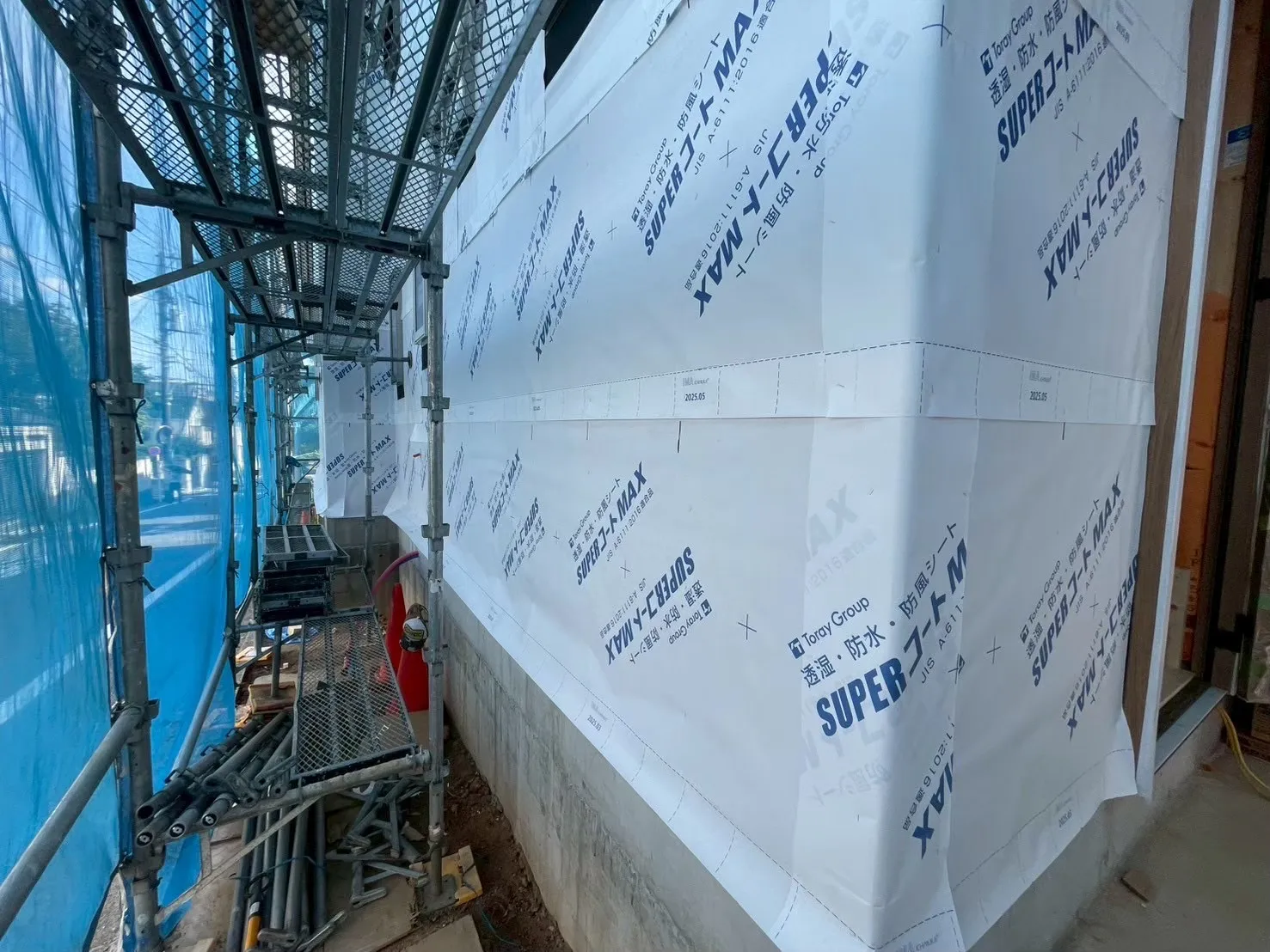 2025年4月〜11月 東京都内  戸建て新築工事③