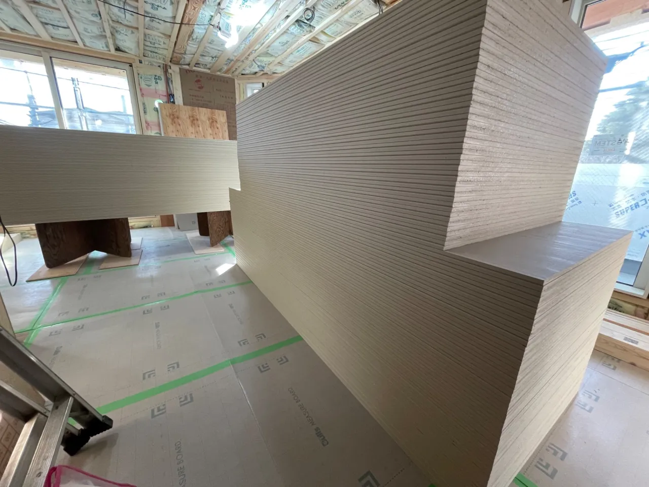 ≪2025年11月～2026年５月　　東京都内　木造3階建てアパート新築工事≫